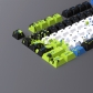 Blue Green Graffiti 104+22 PBT Dye-subbed Keycaps Set Cherry Profile for MX Switches Mechanical Gaming Keyboard